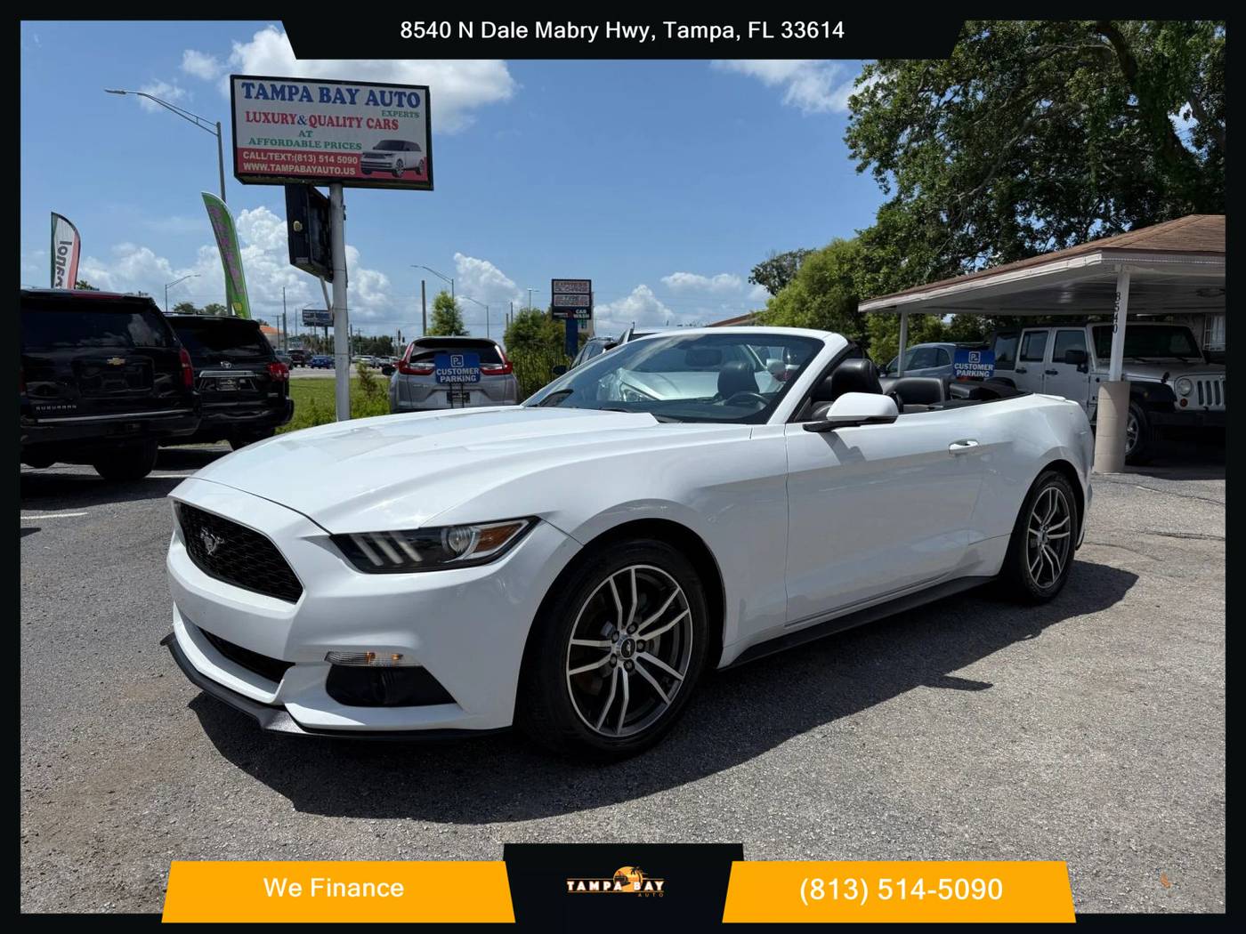 2017 Ford Mustang EcoBoost Premium — Convertible — 119,151 mi — Tampa, FL