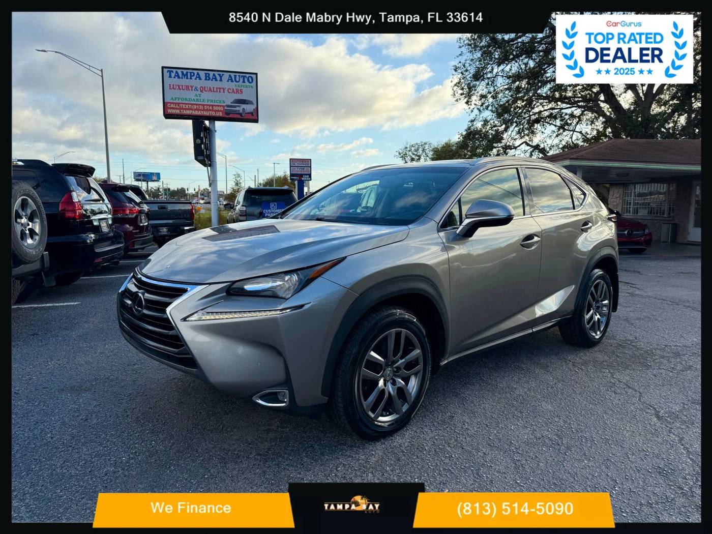 2016 Lexus NX NX 200t — SUV — 100,410 mi — Tampa, FL