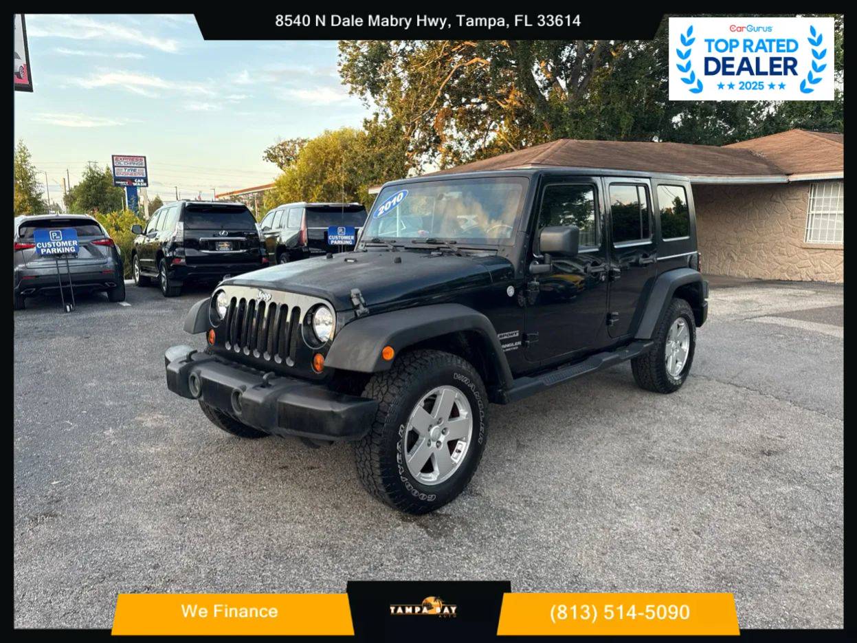 2010 Jeep Wrangler Sport — SUV — 157,799 mi — Tampa, FL