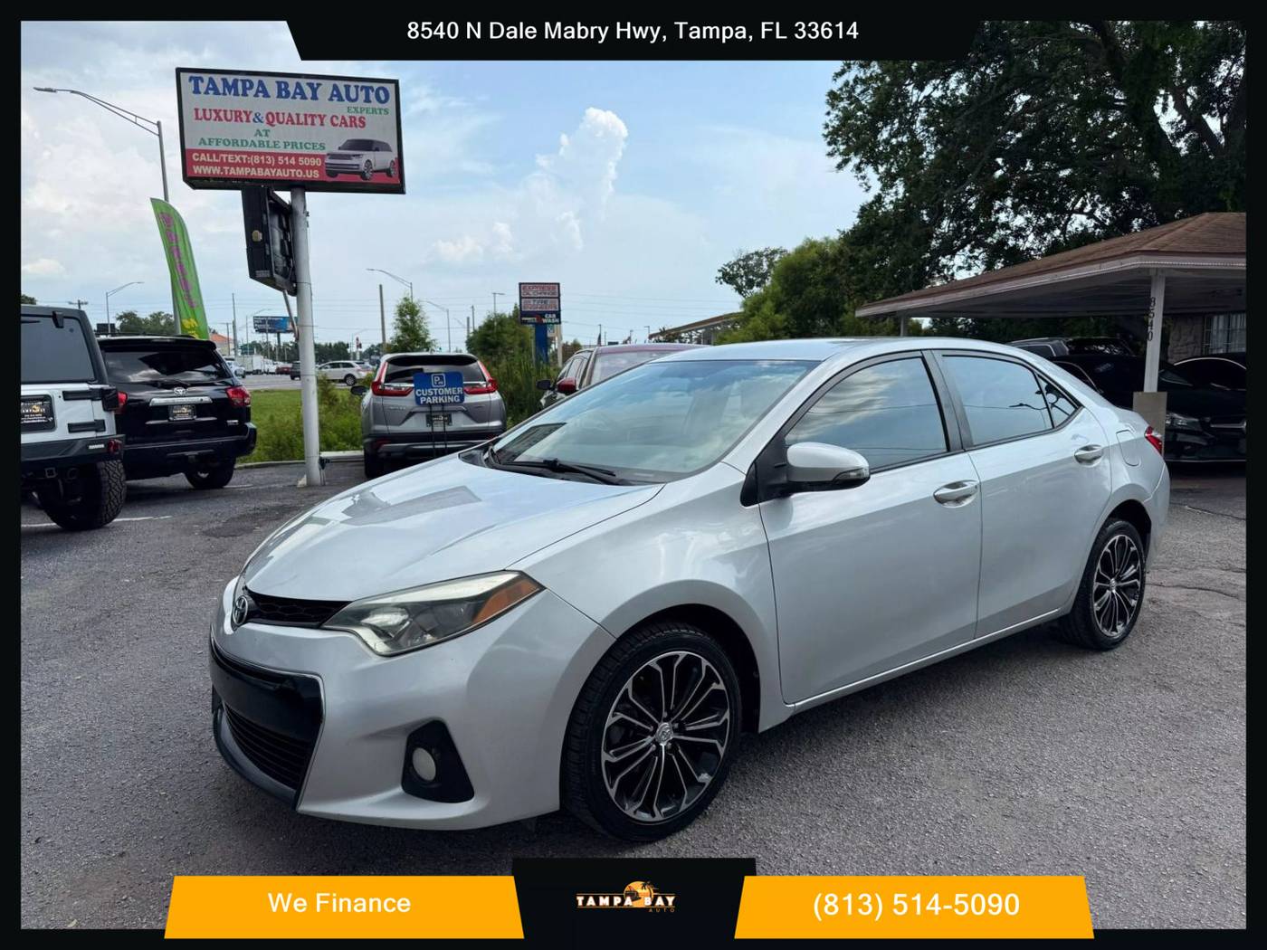 2016 Toyota Corolla S Plus — Sedan — 127,158 mi — Tampa, FL