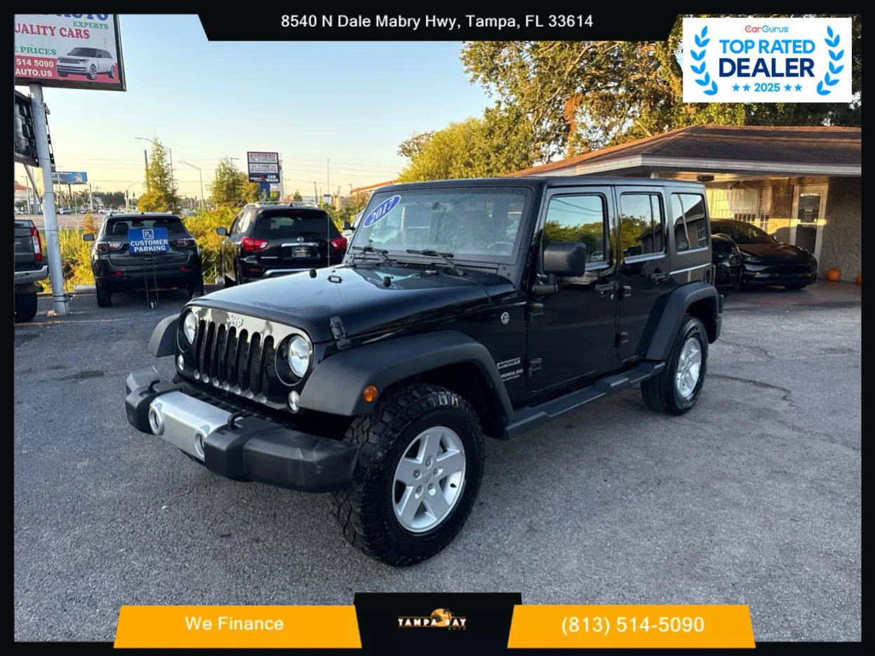 2017 Jeep Wrangler Sport — SUV — 87,865 mi — Tampa, FL