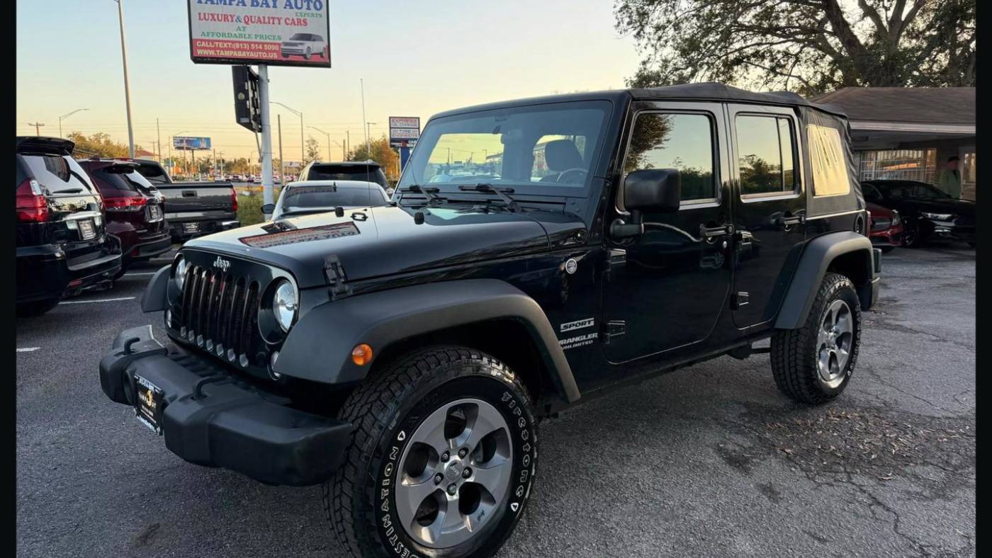 2017 Jeep Wrangler Sport — SUV — 104,190 mi — Tampa, FL
