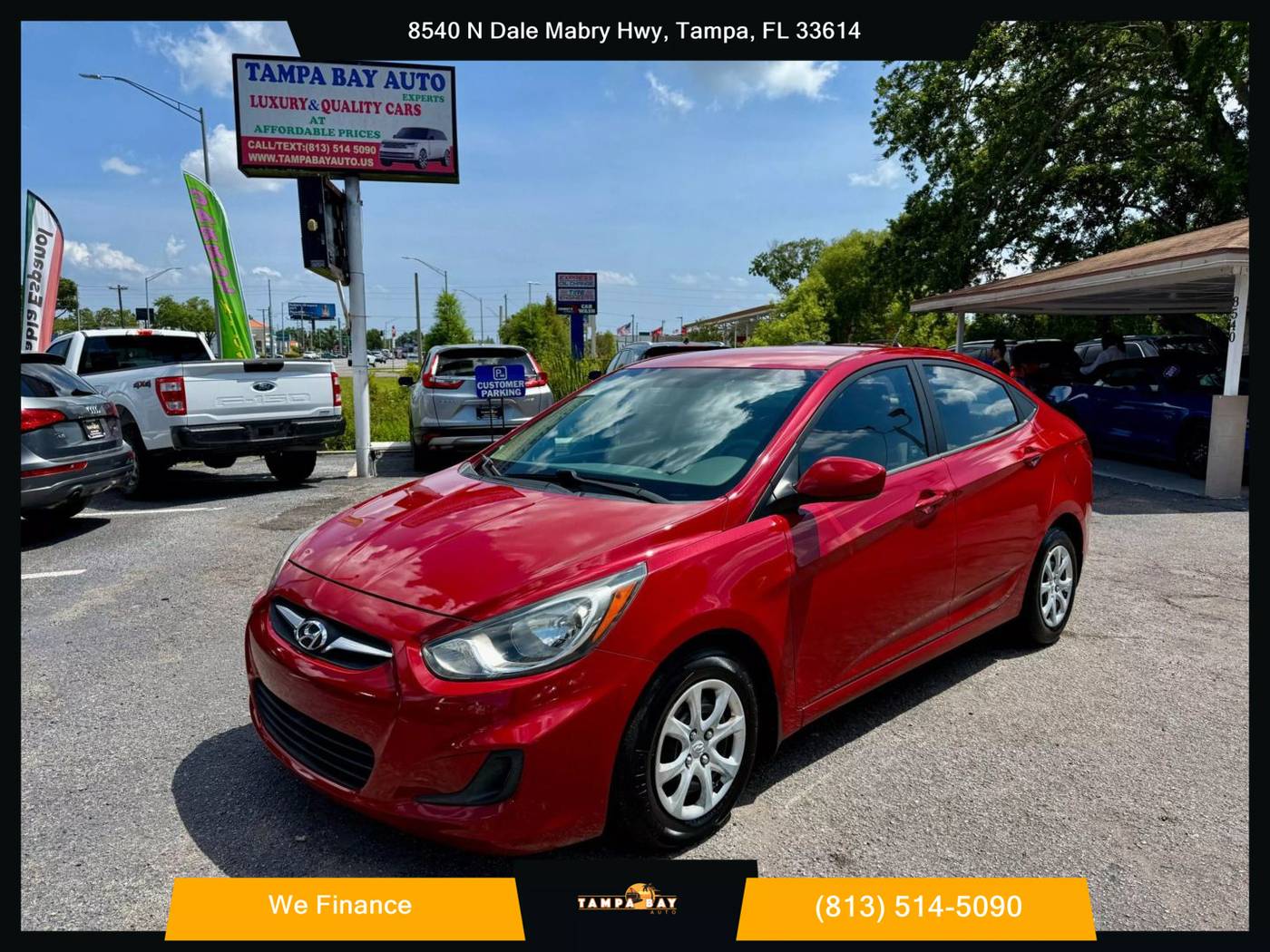 2013 Hyundai Accent GLS — Sedan — 66,705 mi — Tampa, FL
