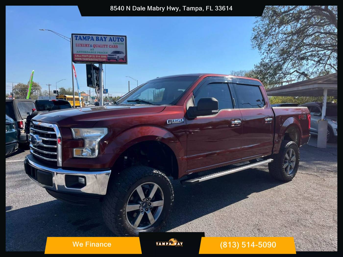 2016 Ford F-150 XLT — Pickup Truck — 113,873 mi — Tampa, FL