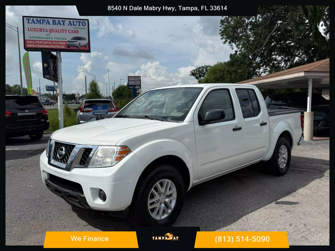 2017 Nissan Frontier SV V6 — Pickup Truck — 136,528 mi — Tampa, FL