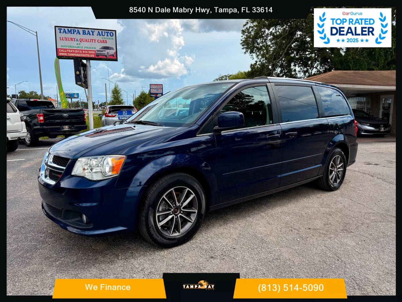 2017 Dodge Grand Caravan SXT — Minivan — 163,444 mi — Tampa, FL