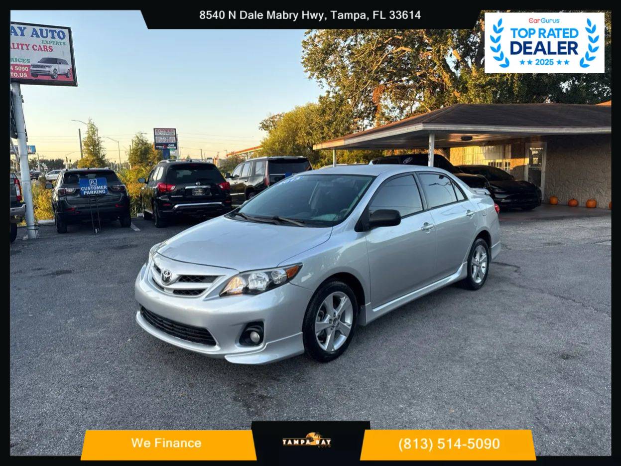 2013 Toyota Corolla S — Sedan — 101,792 mi — Tampa, FL