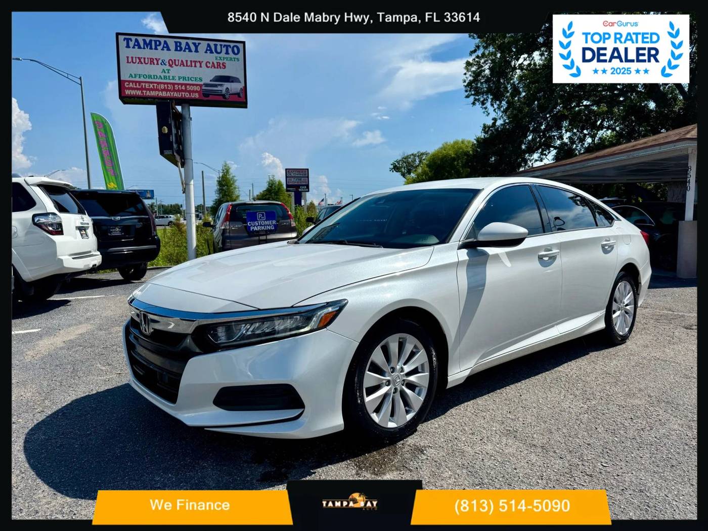2019 Honda Accord LX — Sedan — 94,454 mi — Tampa, FL