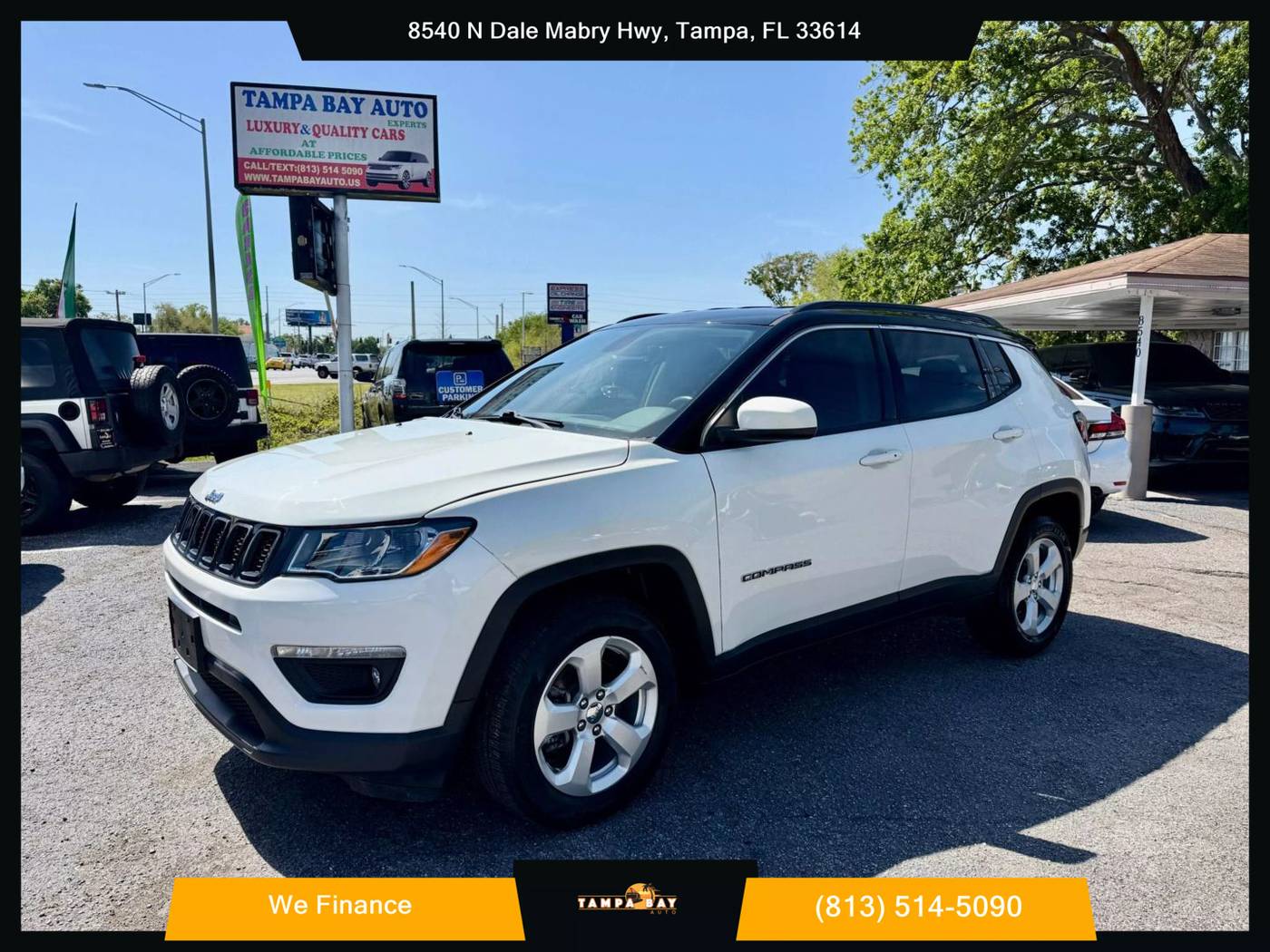 2019 Jeep Compass Latitude — SUV — 65,161 mi — Tampa, FL