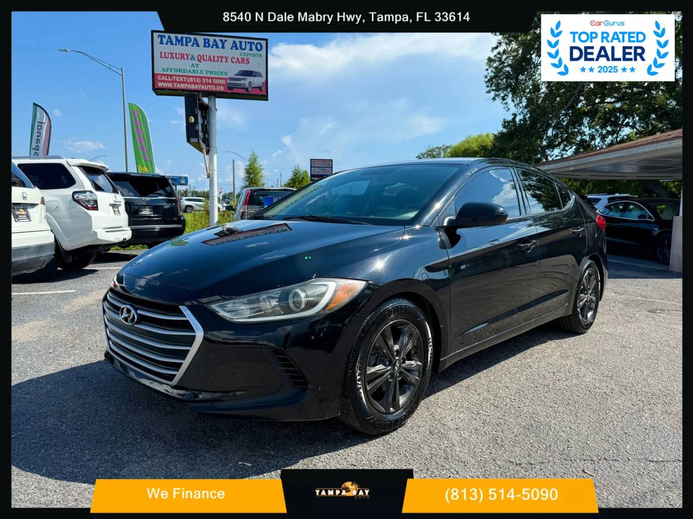 2018 Hyundai Elantra SEL — Sedan — 82,983 mi — Tampa, FL