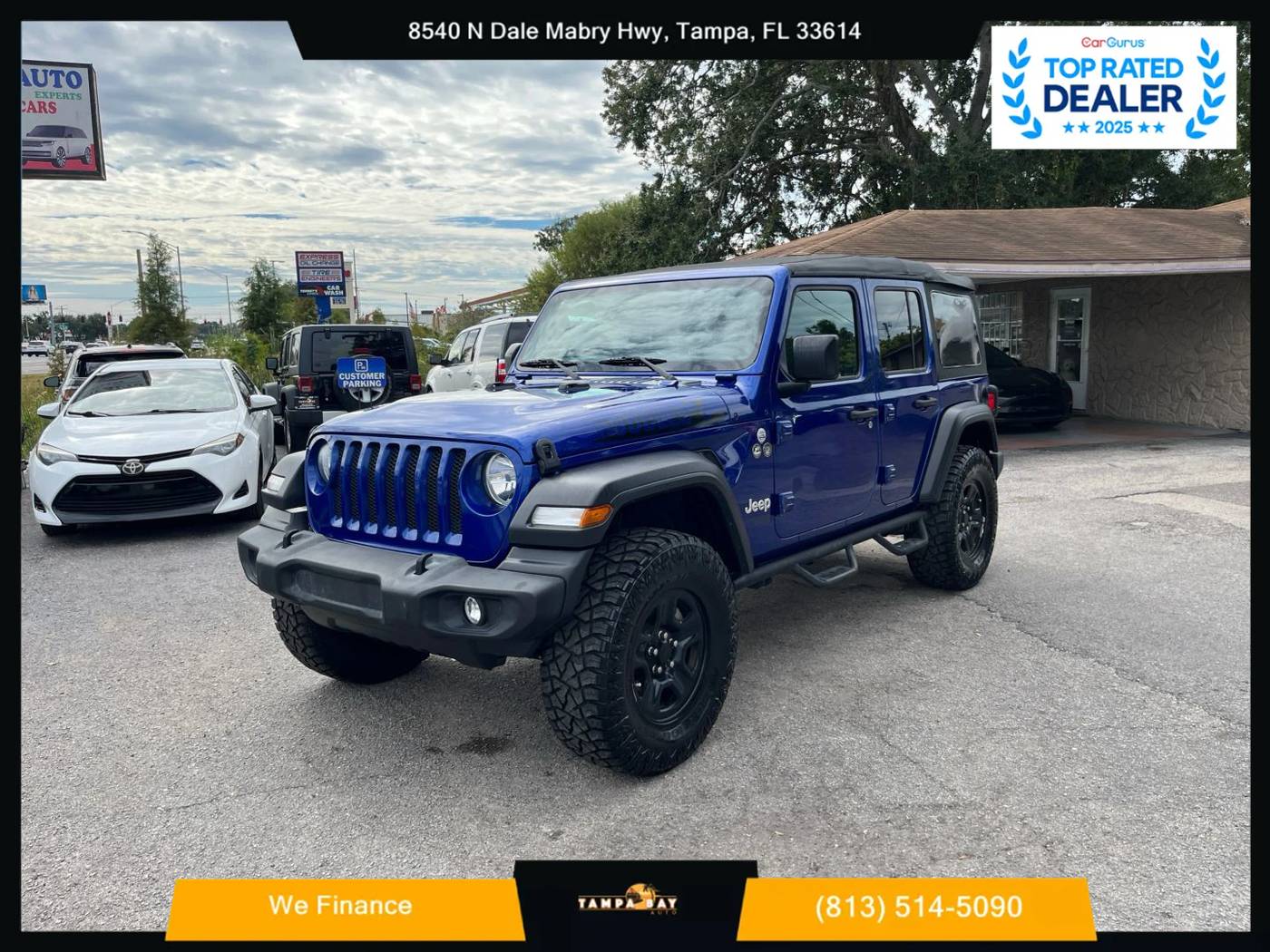 2018 Jeep Wrangler Sport — SUV — 61,517 mi — Tampa, FL