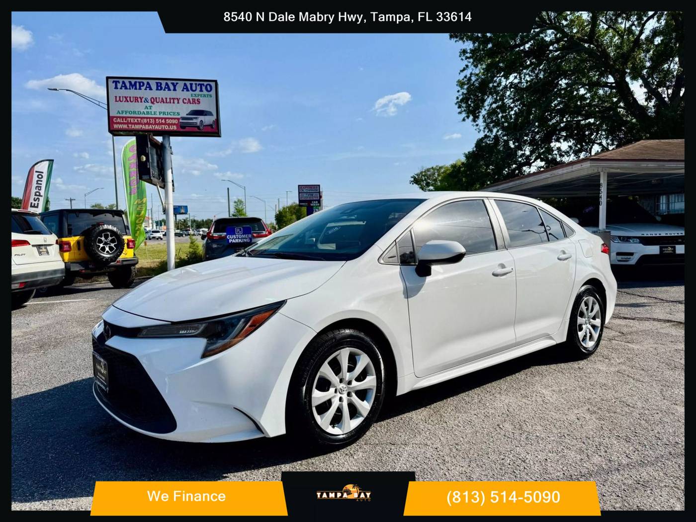 2021 Toyota Corolla LE — Sedan — 43,784 mi — Tampa, FL