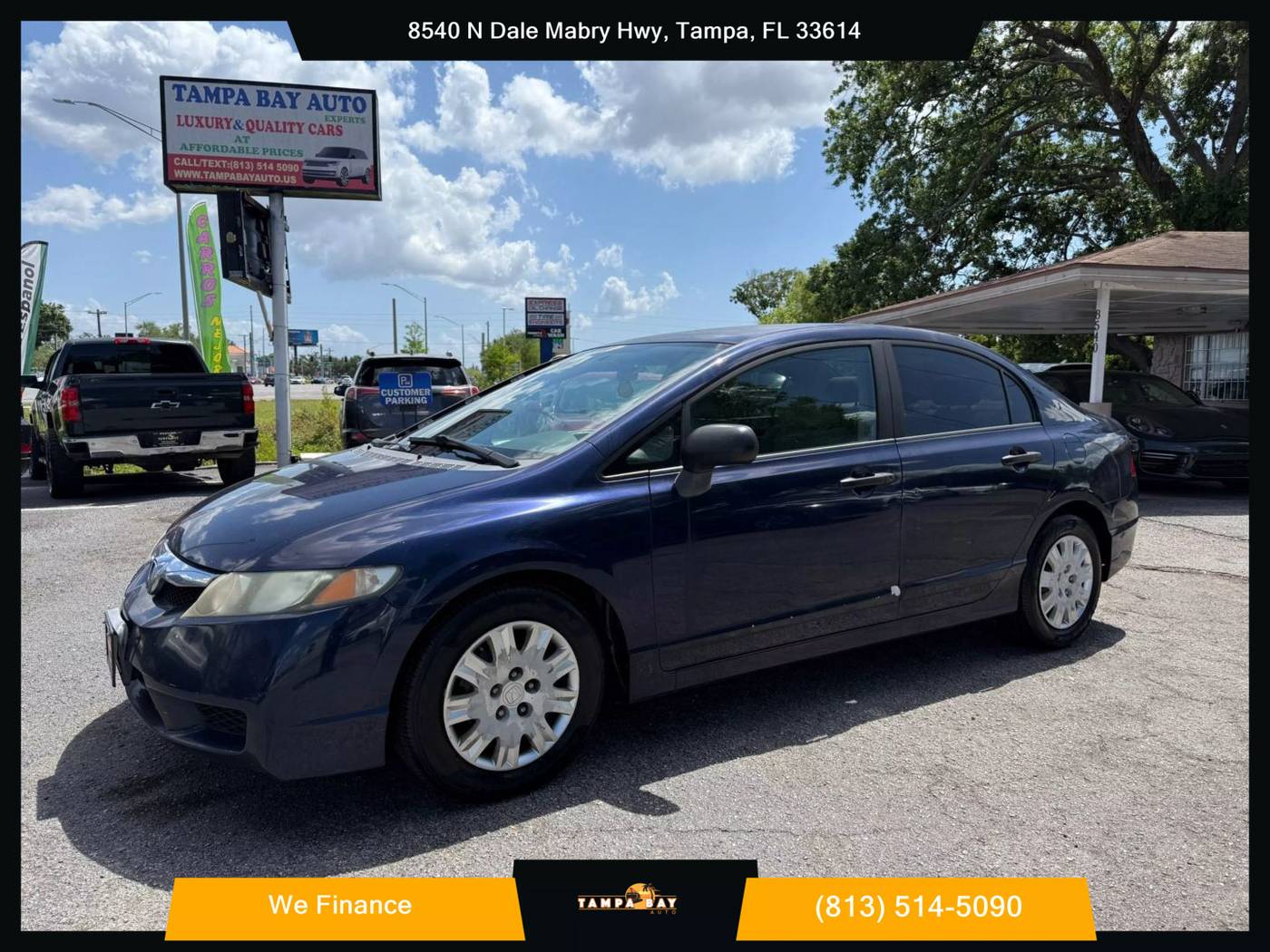 2009 Honda Civic DX — Sedan — 281,686 mi — Tampa, FL