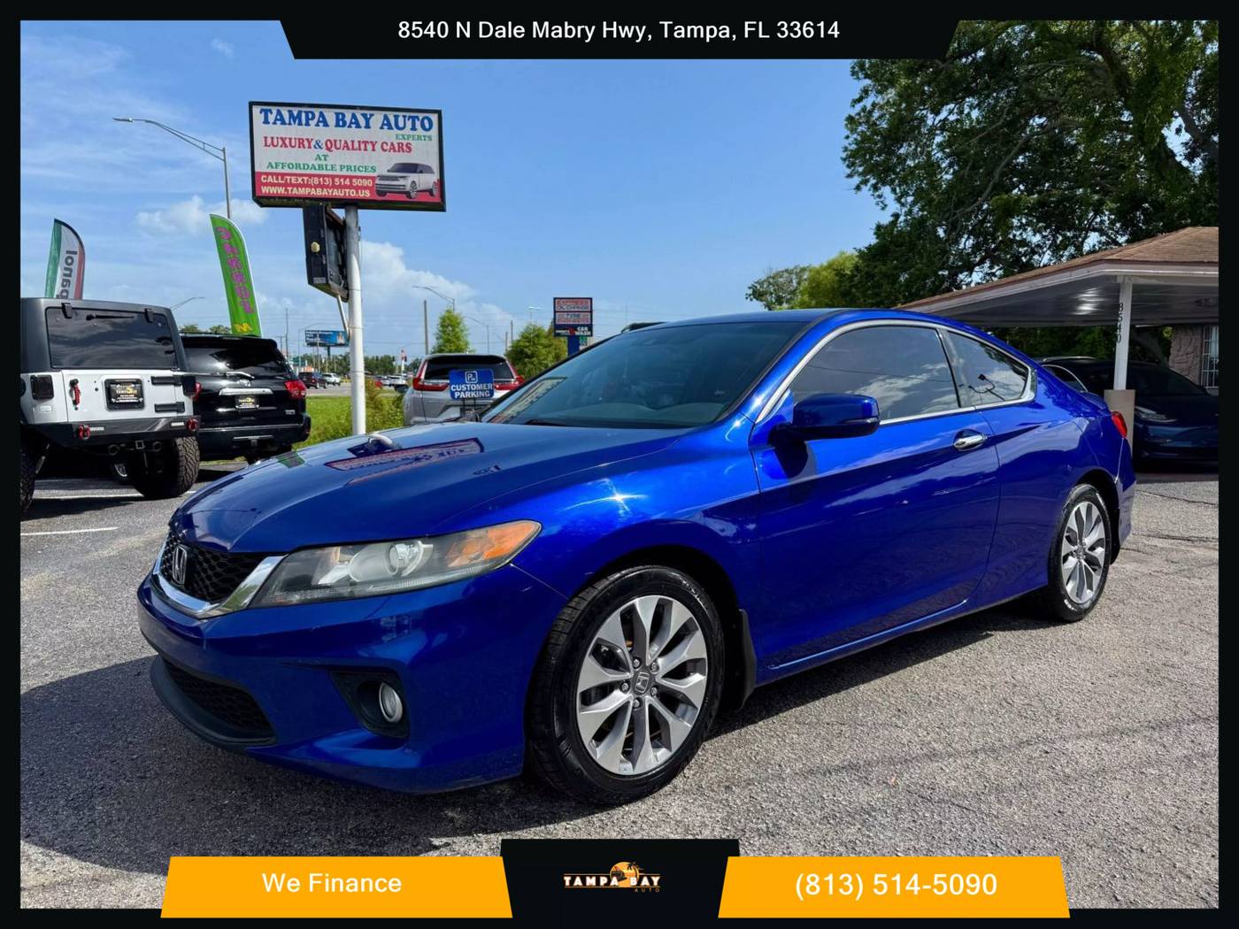 2013 Honda Accord EX-L — Coupe — 200,033 mi — Tampa, FL