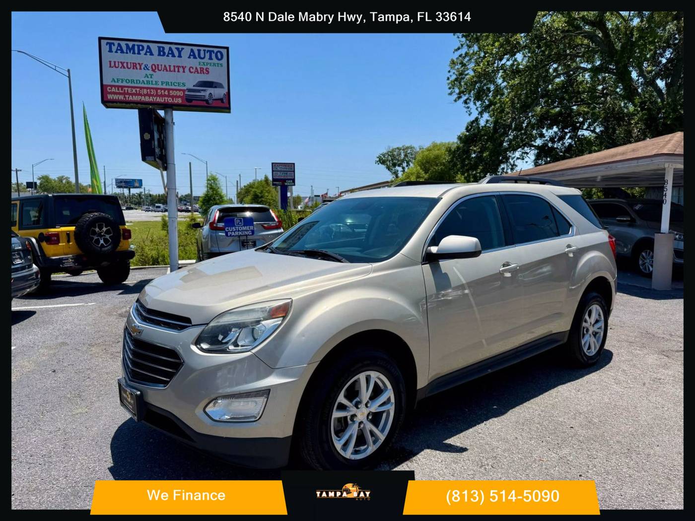 2016 Chevrolet Equinox LT — SUV — 114,845 mi — Tampa, FL