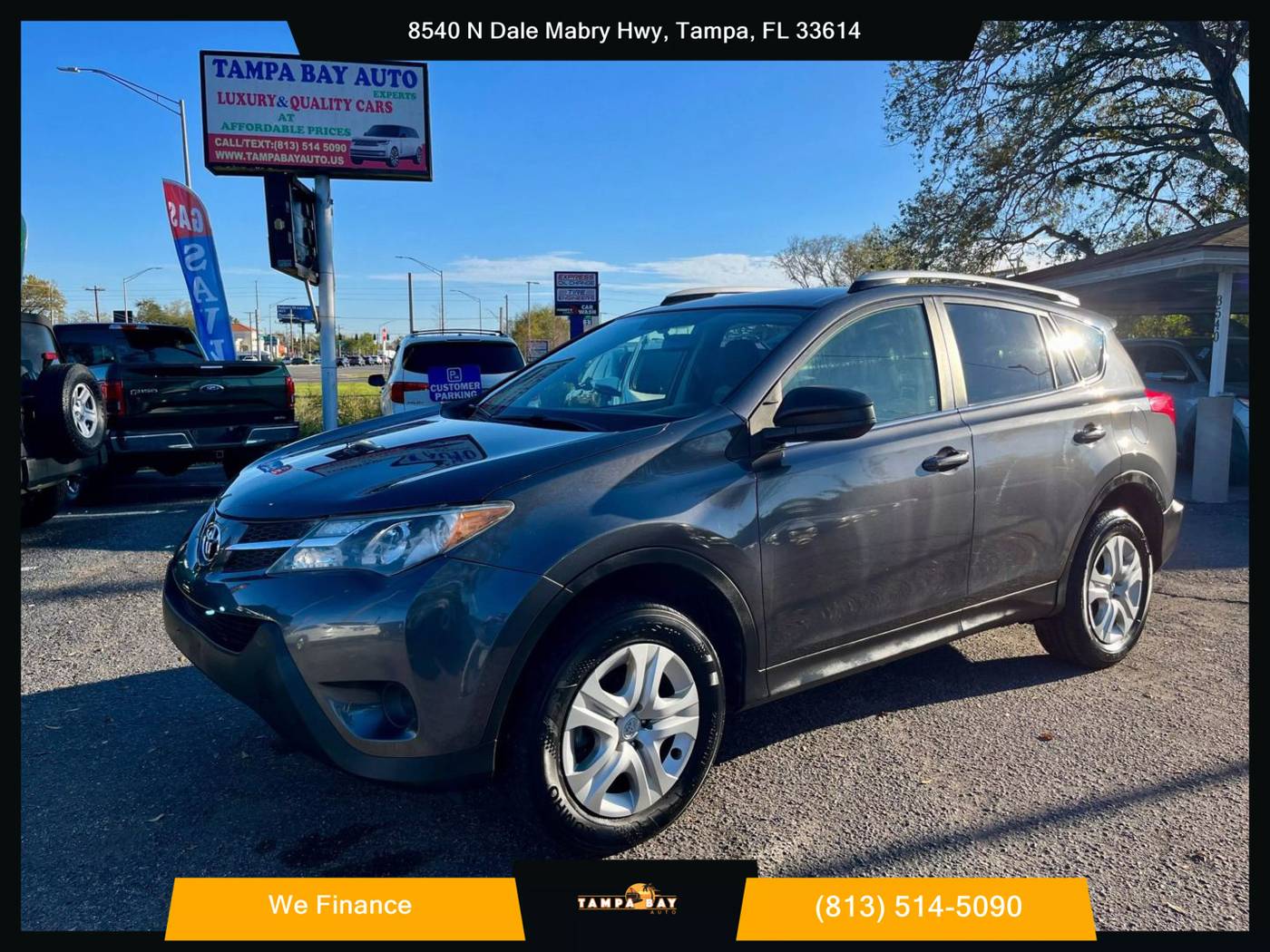 2013 Toyota RAV4 LE — SUV — 123,729 mi — Tampa, FL