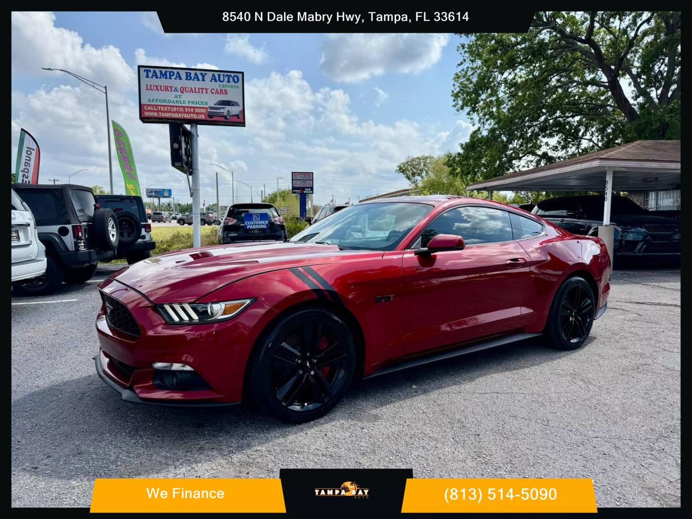 2015 Ford Mustang EcoBoost Premium — Coupe — 43,513 mi — Tampa, FL