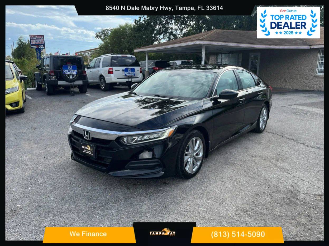 2018 Honda Accord LX — Sedan — 199,996 mi — Tampa, FL