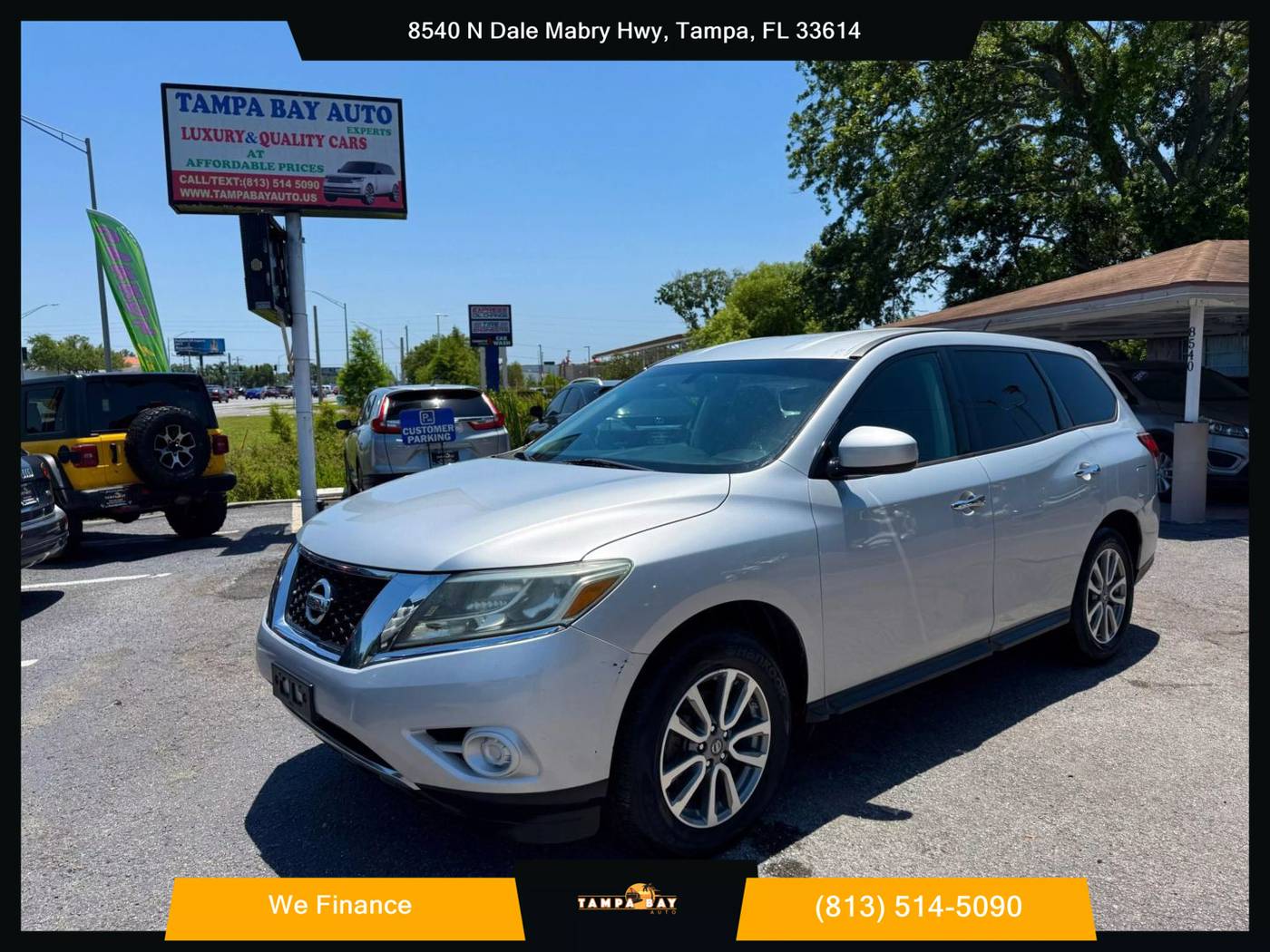 2013 Nissan Pathfinder S — SUV — 152,476 mi — Tampa, FL