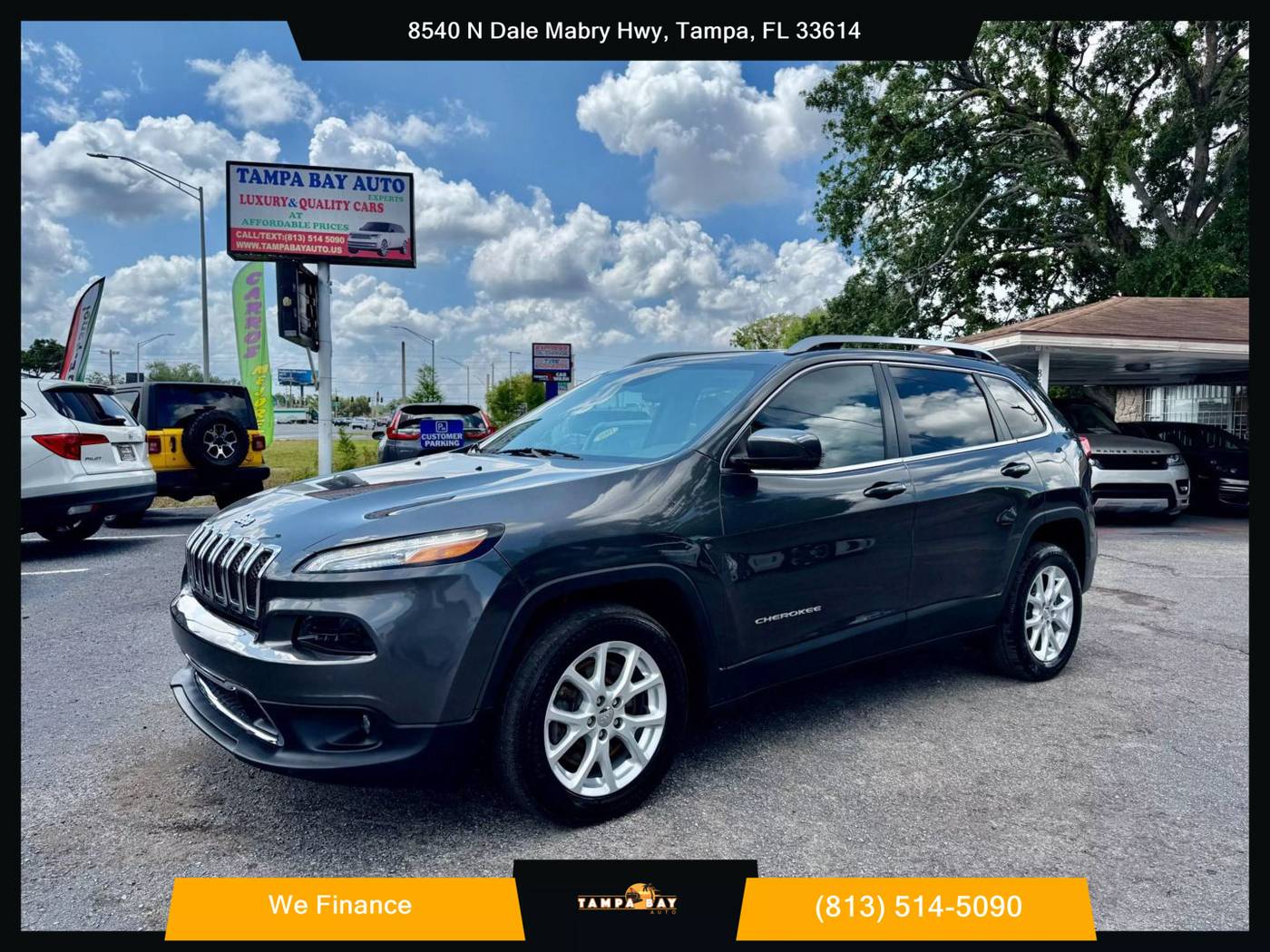 2017 Jeep Cherokee Latitude — SUV — 105,424 mi — Tampa, FL