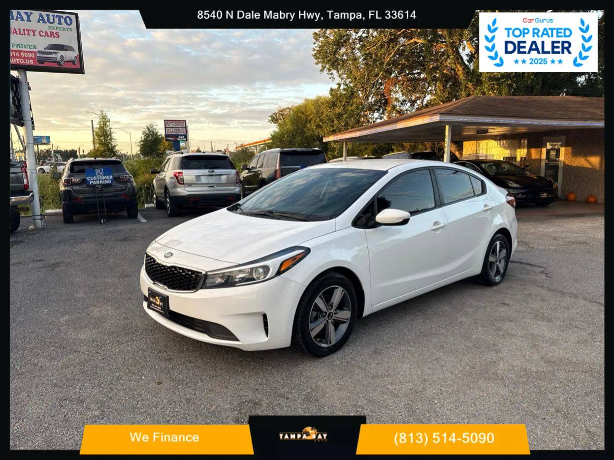 2018 Kia Forte LX — Sedan — 104,667 mi — Tampa, FL