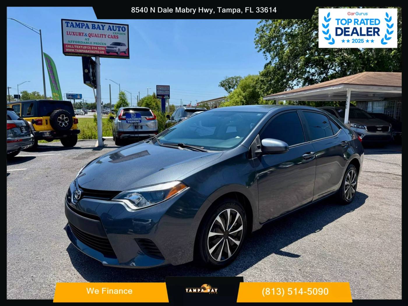 2015 Toyota Corolla LE — Sedan — 168,327 mi — Tampa, FL