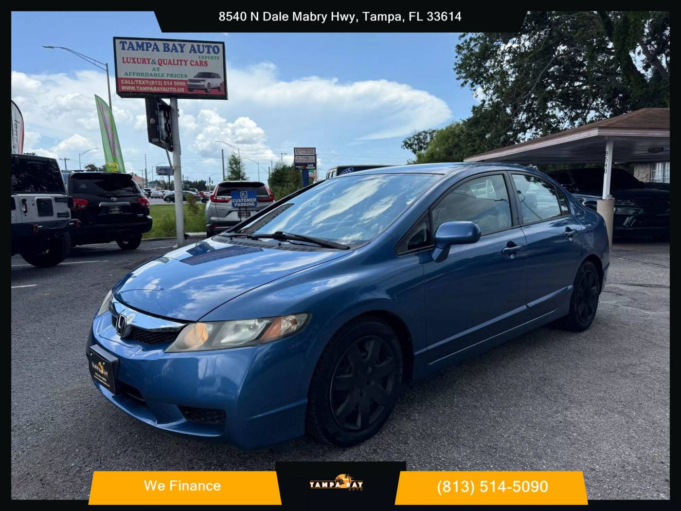 2010 Honda Civic LX — Sedan — 181,261 mi — Tampa, FL