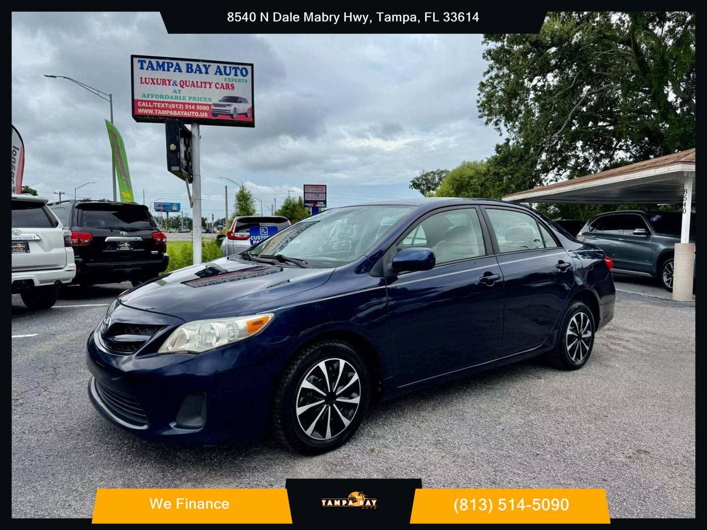 2011 Toyota Corolla LE — Sedan — 124,492 mi — Tampa, FL