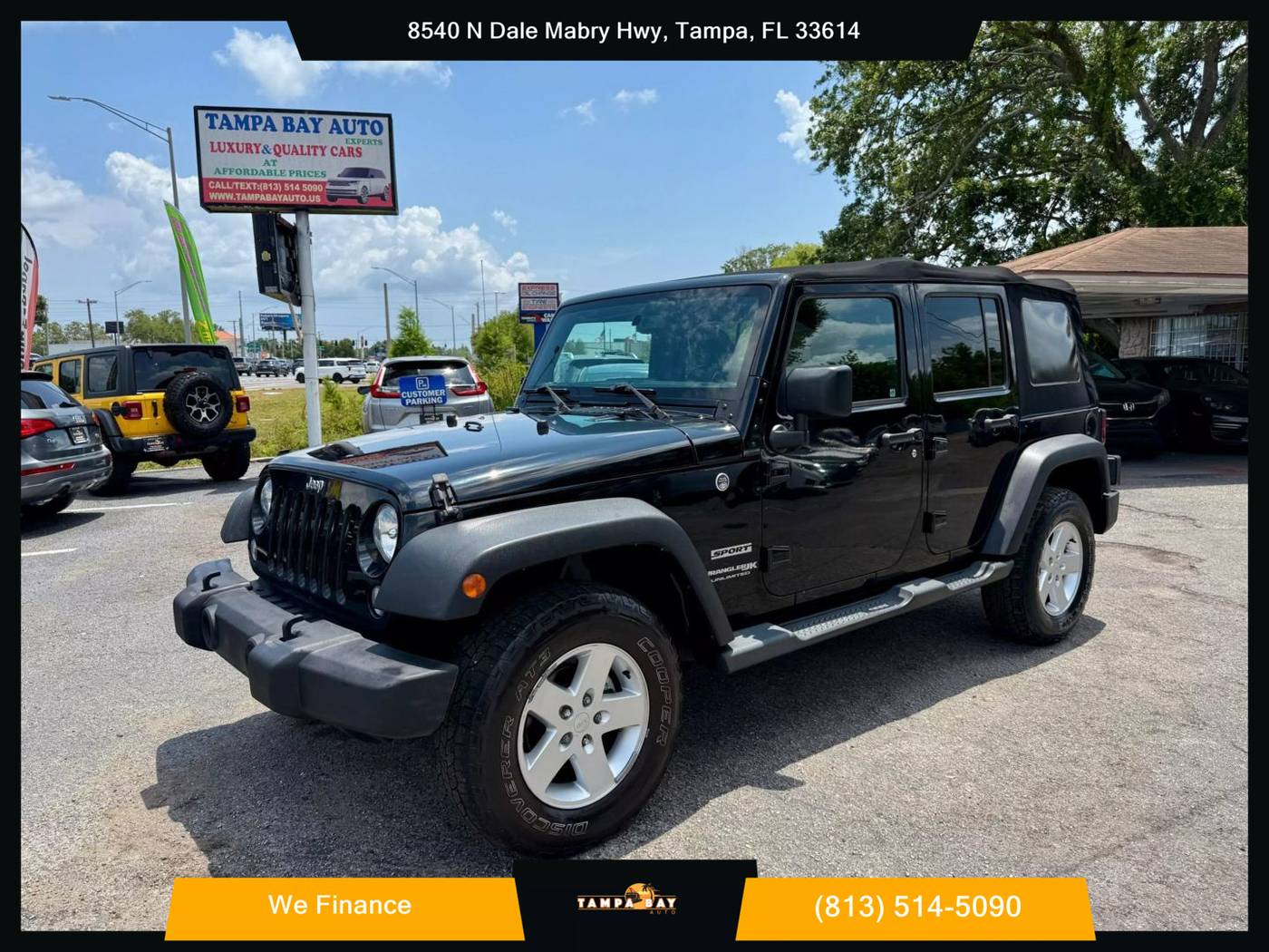 2018 Jeep Wrangler Sport S — SUV — 156,156 mi — Tampa, FL
