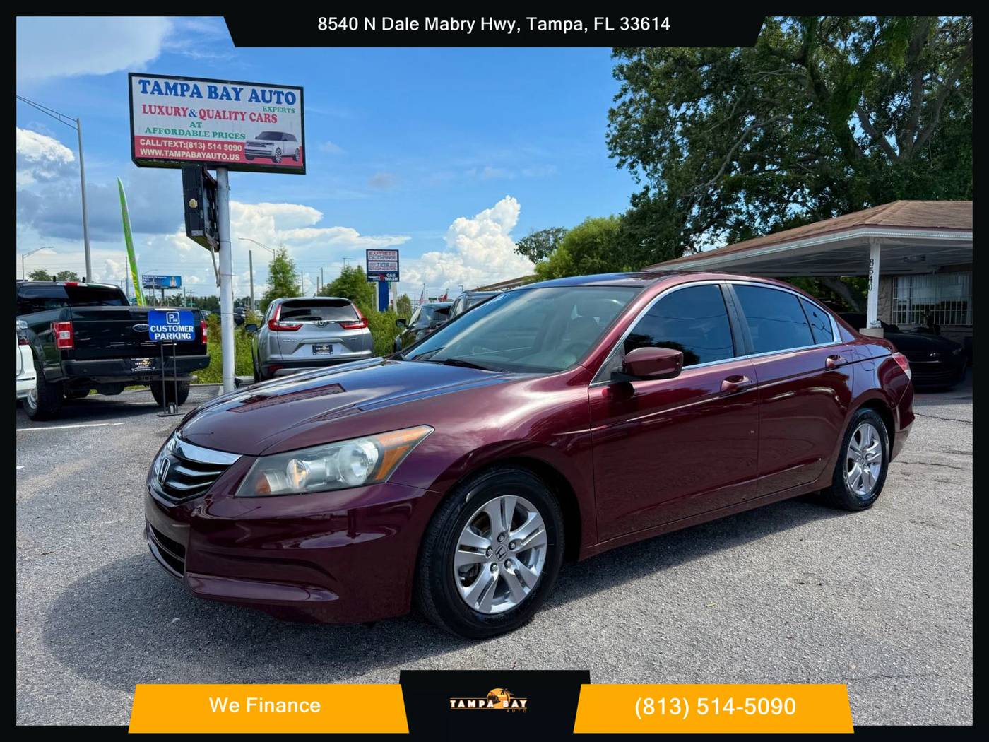 2012 Honda Accord LX-P — Sedan — 161,229 mi — Tampa, FL