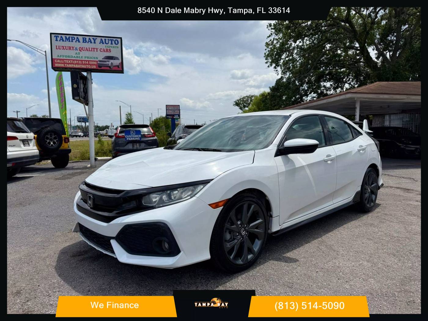 2017 Honda Civic Sport — Hatchback — 104,230 mi — Tampa, FL