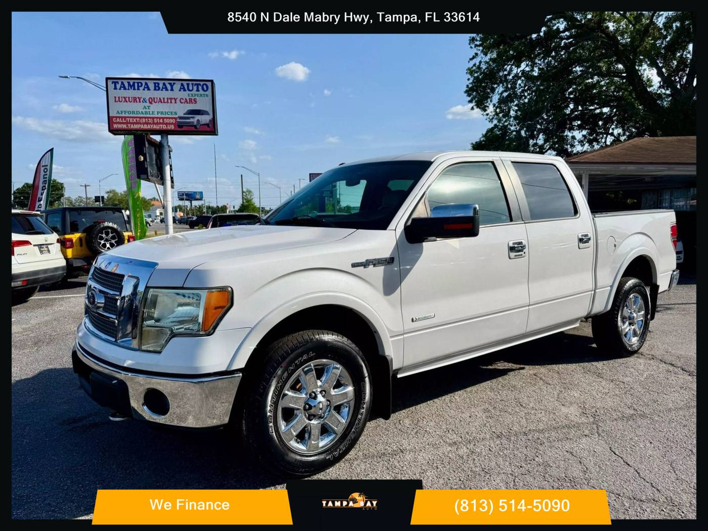 2013 Ford F-150 Lariat — Pickup Truck — 91,255 mi — Tampa, FL