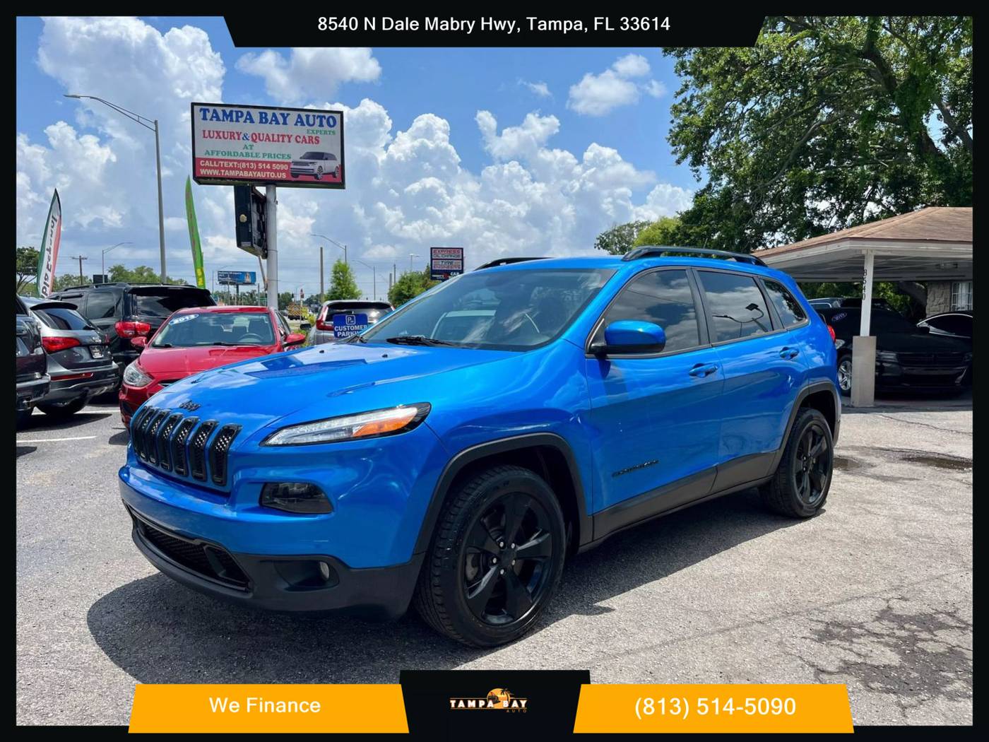 2018 Jeep Cherokee Latitude — SUV — 107,516 mi — Tampa, FL