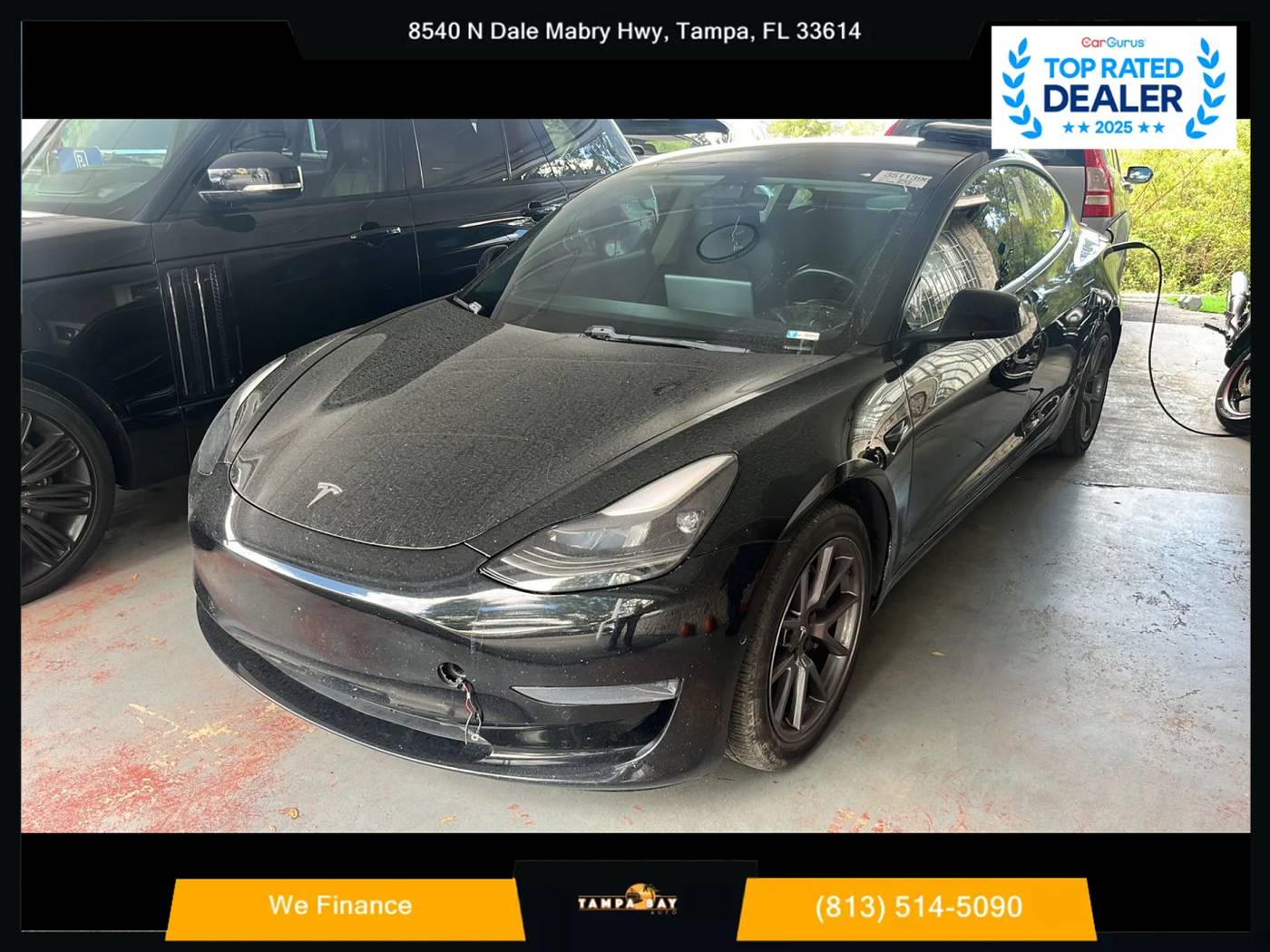 2021 Tesla Model 3 Standard Range Plus — Sedan — 145,768 mi — Tampa, FL