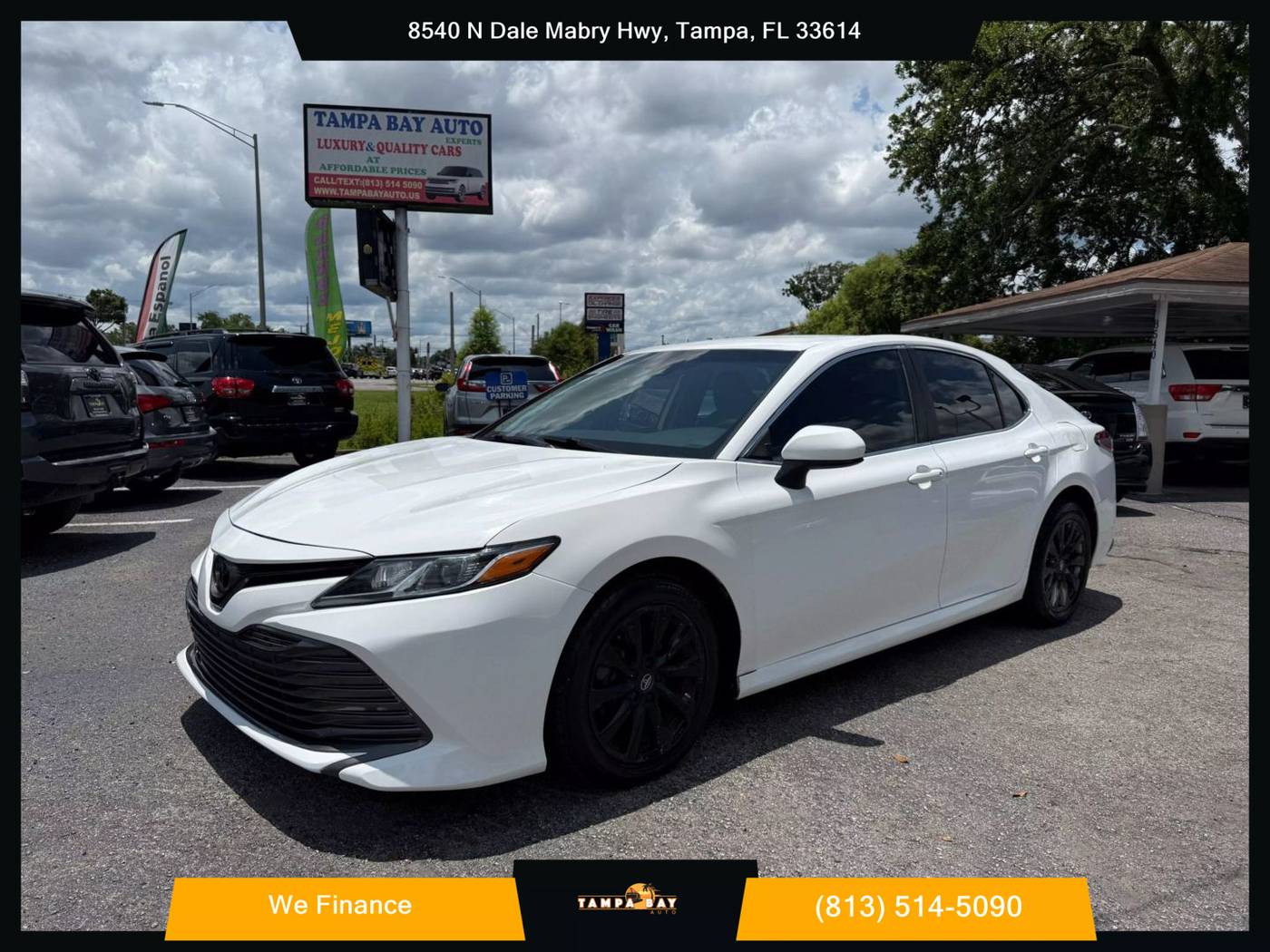 2019 Toyota Camry LE — Sedan — 38,710 mi — Tampa, FL