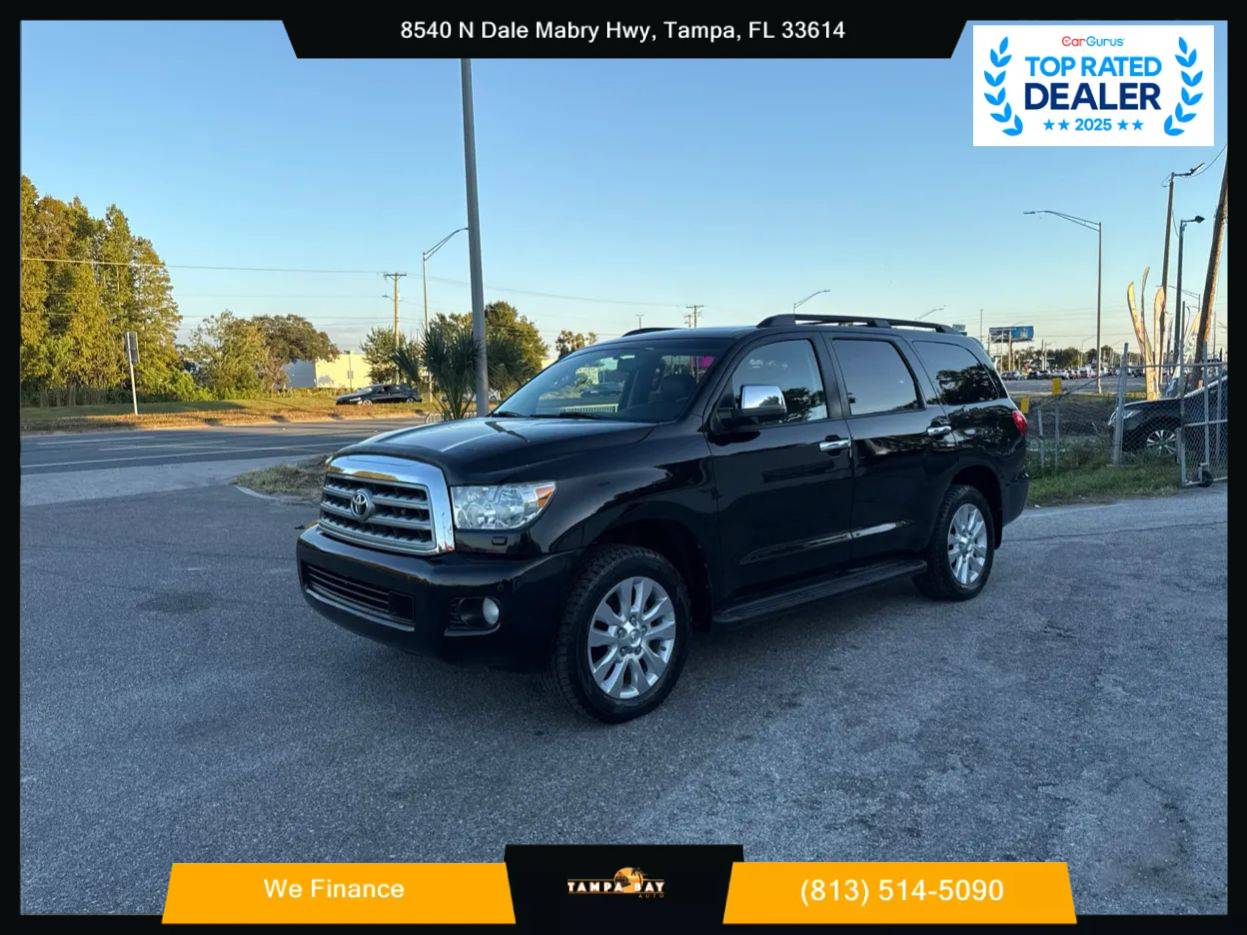 2012 Toyota Sequoia Platinum — SUV — 88,613 mi — Tampa, FL