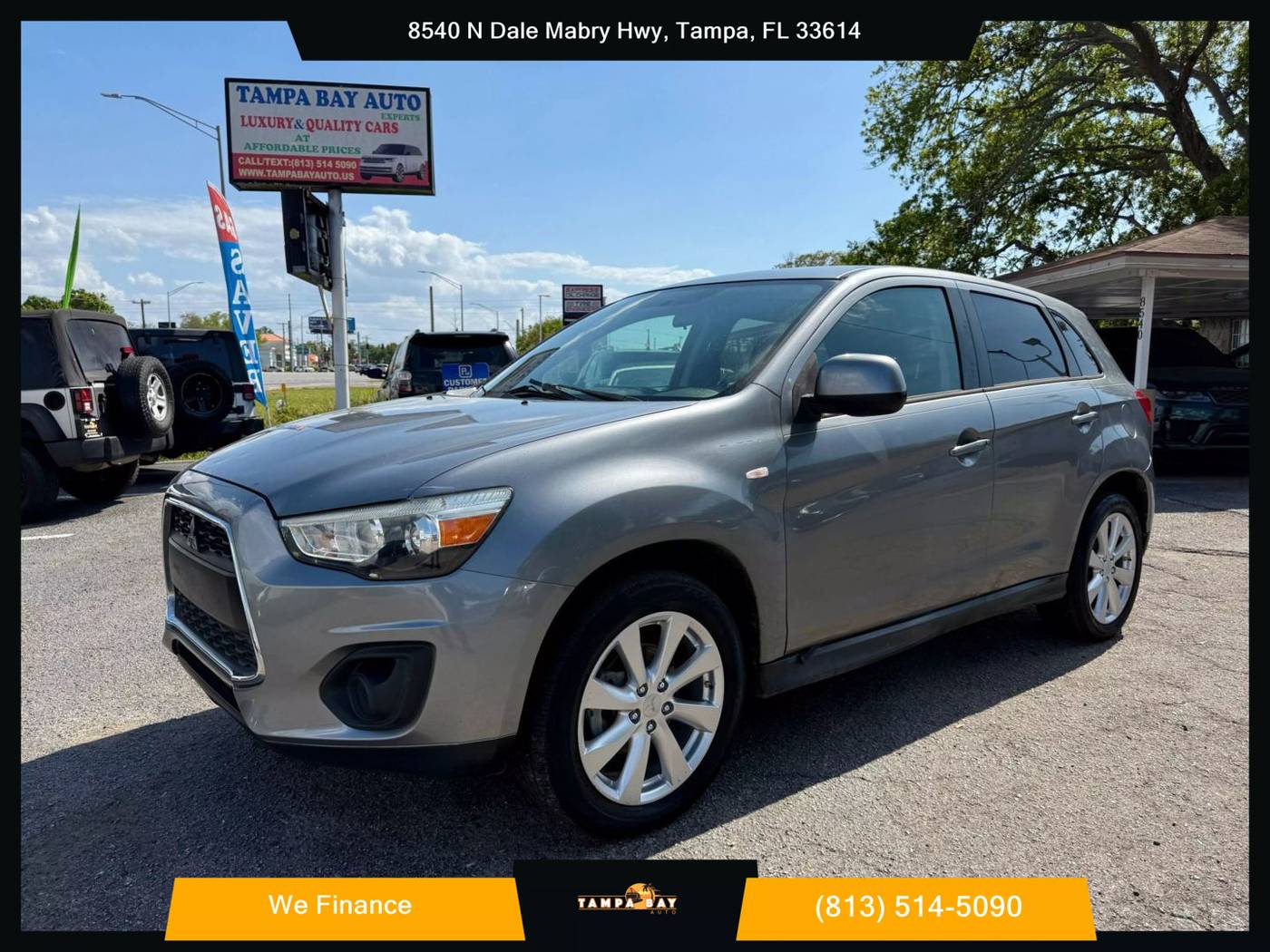 2015 Mitsubishi Outlander Sport ES — SUV — 133,052 mi — Tampa, FL