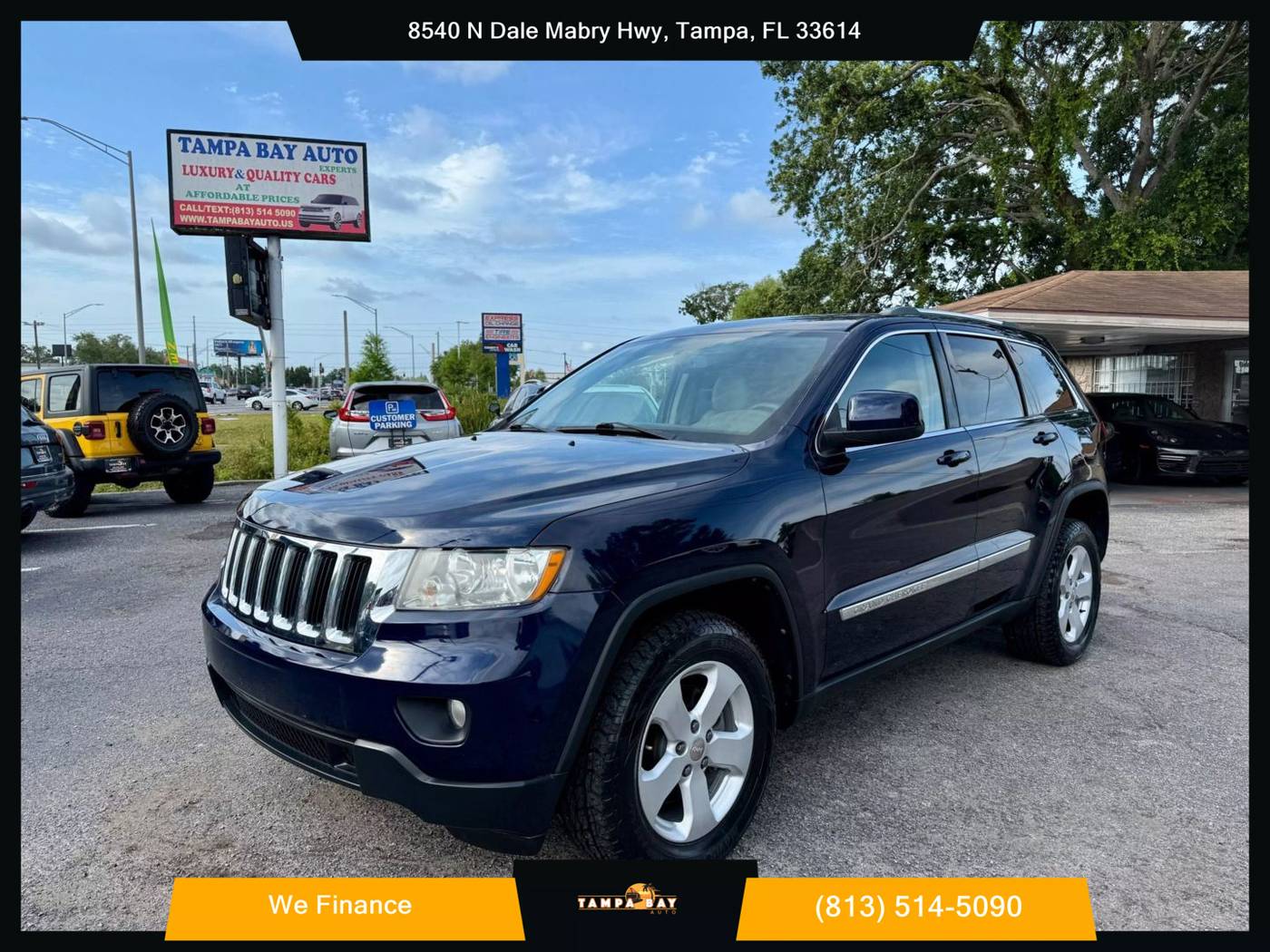 2013 Jeep Grand Cherokee Laredo — SUV — 168,005 mi — Tampa, FL
