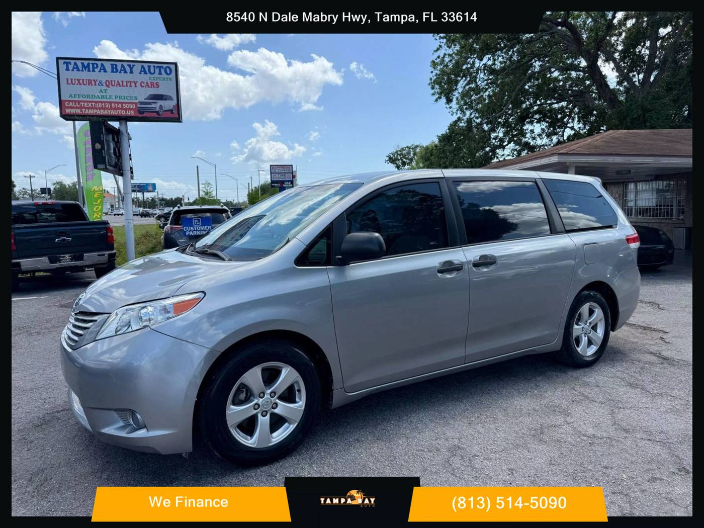 2014 Toyota Sienna L — Minivan — 86,553 mi — Tampa, FL