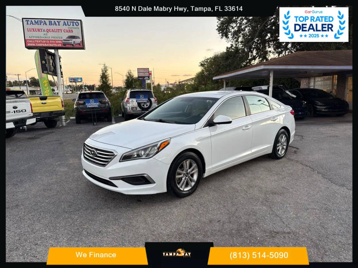 2016 Hyundai Sonata SE — Sedan — 120,411 mi — Tampa, FL
