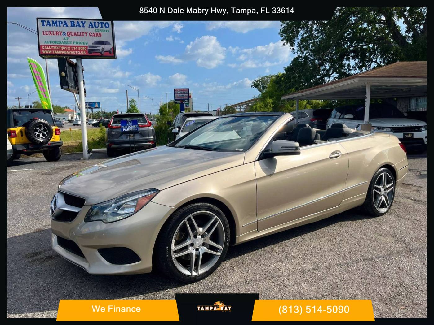 2014 Mercedes-Benz E-Class E 350 — Convertible — 134,388 mi — Tampa, FL