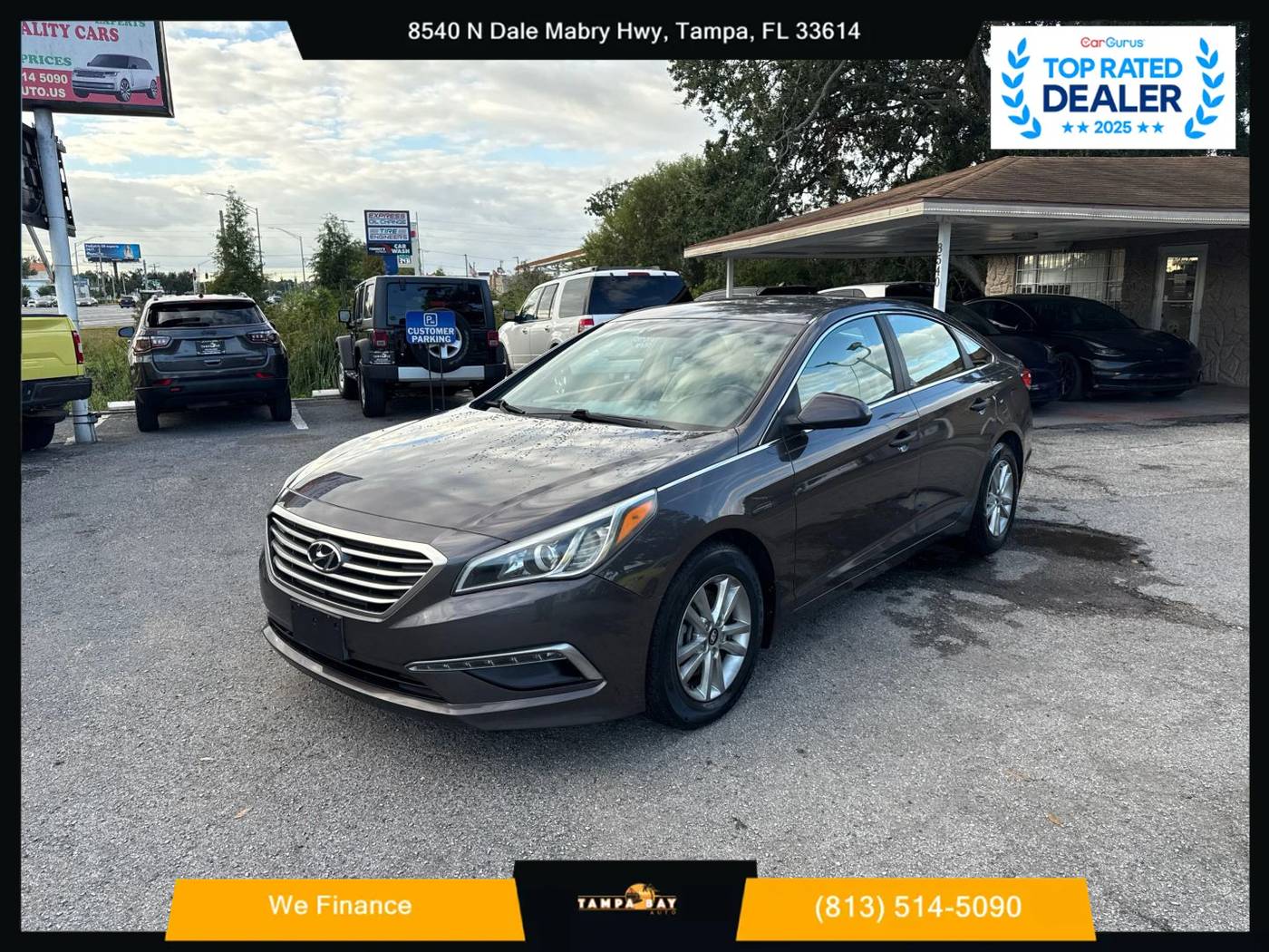 2015 Hyundai Sonata SE — Sedan — 88,370 mi — Tampa, FL