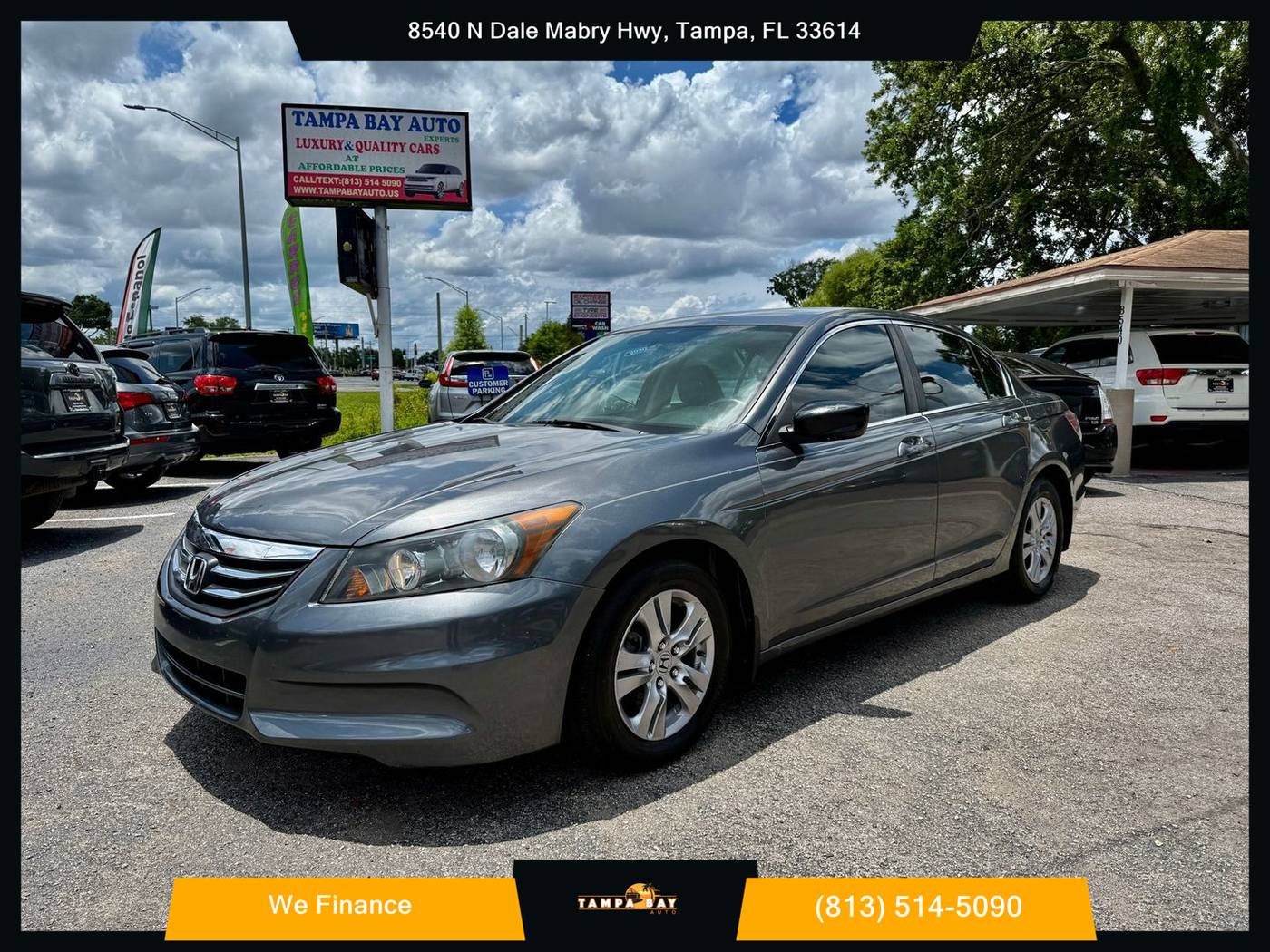 2012 Honda Accord SE — Sedan — 158,449 mi — Tampa, FL