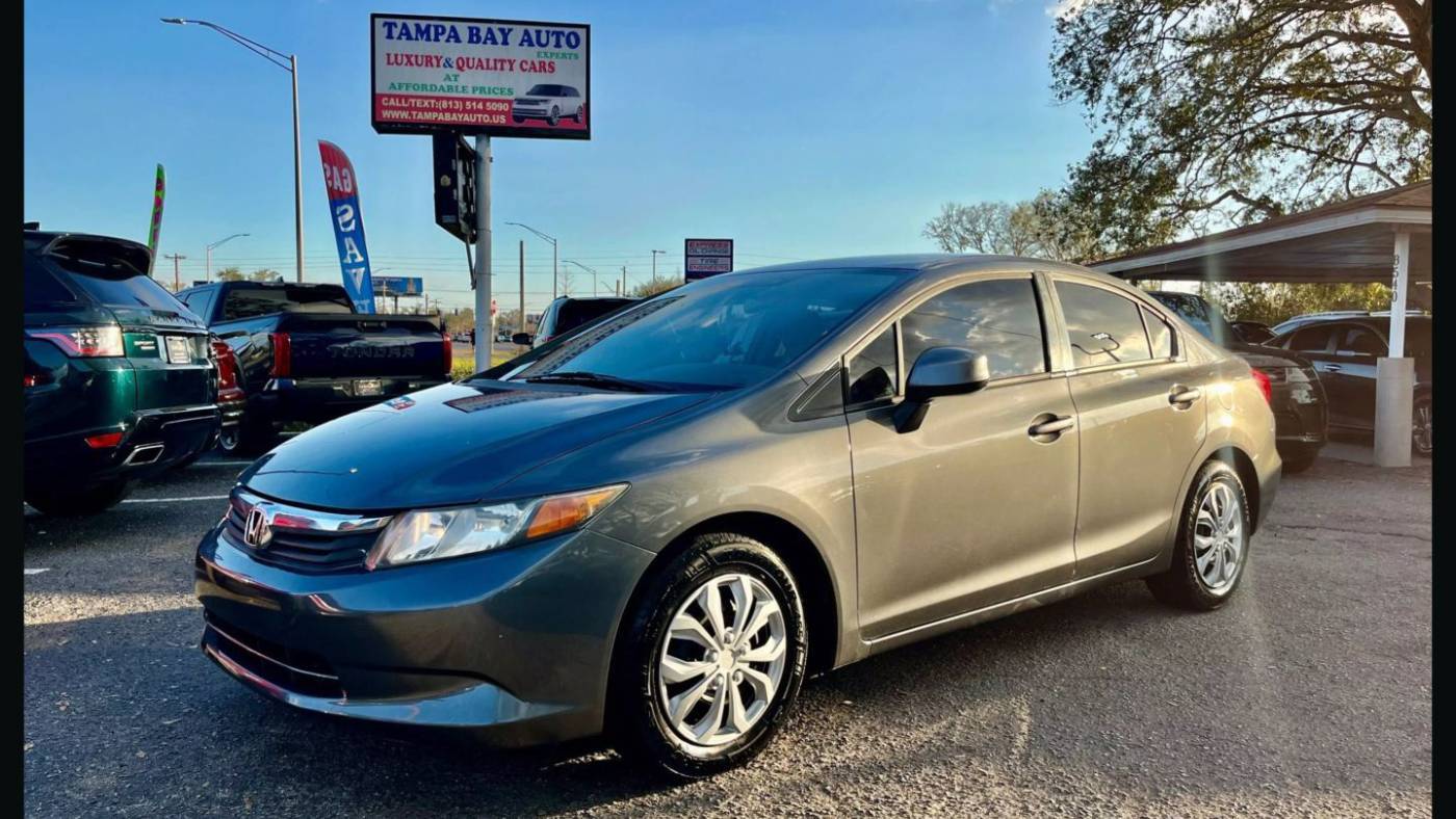 2012 Honda Civic LX — Sedan — 115,128 mi — Tampa, FL