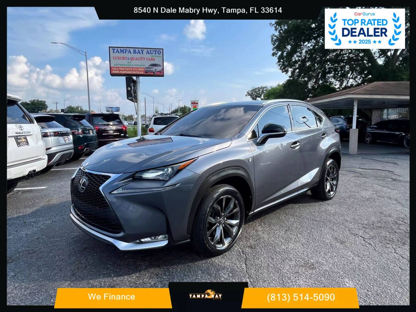 2016 Lexus NX NX 200t F Sport — SUV — 131,757 mi — Tampa, FL