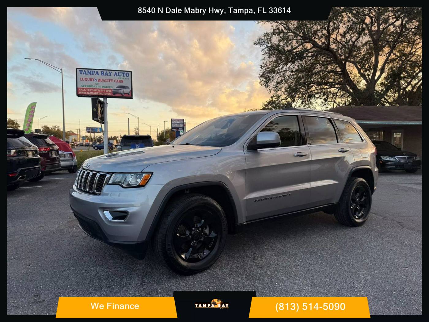 2017 Jeep Grand Cherokee Laredo — SUV — 129,603 mi — Tampa, FL