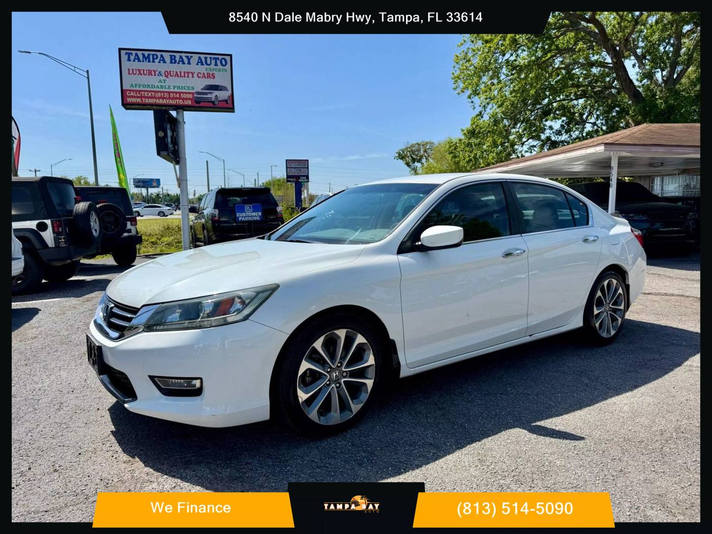 2013 Honda Accord Sport — Sedan — 142,002 mi — Tampa, FL