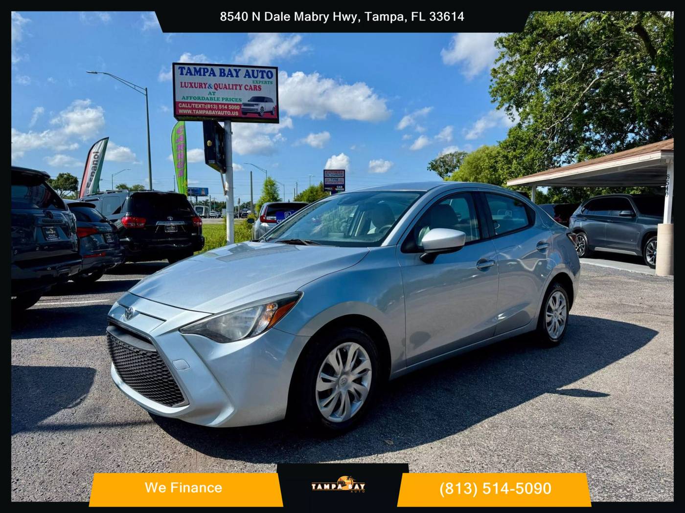 2019 Toyota Yaris L — Sedan — 83,632 mi — Tampa, FL
