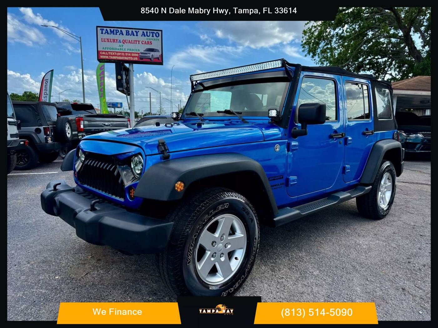 2015 Jeep Wrangler Sport — SUV — 146,208 mi — Tampa, FL