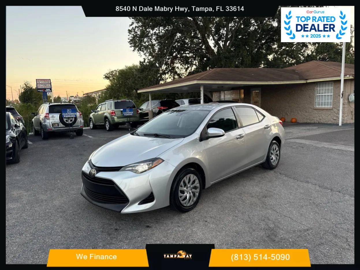 2019 Toyota Corolla L — Sedan — 49,959 mi — Tampa, FL